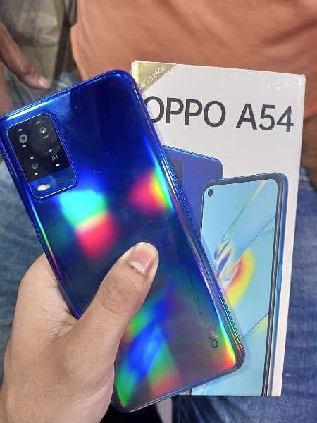 Oppo A54 Good condition 4GB 128GB seald set Complete saman Pta aproved 0