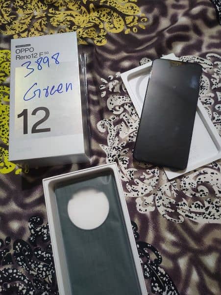 oppo reno 12f 5G 12/256 GB just box open 4