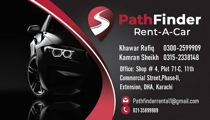 Rent A Car Path Finder Transport 0