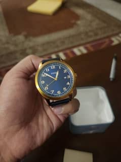 Original Fossil leather strap watch 0