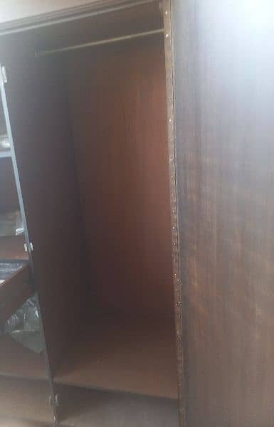 wooden dark brown cupboard 4