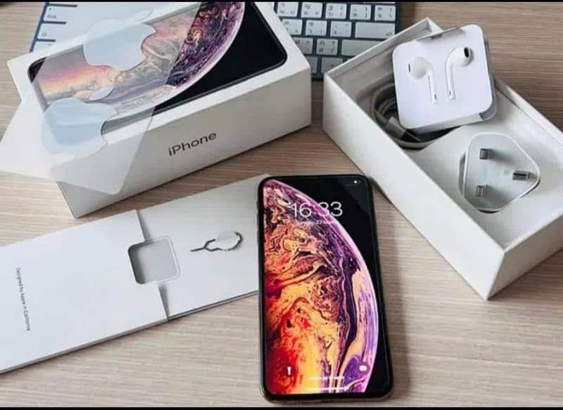 Apple I phone Xs Max 256 GB PTA proof hai Waterproof ha Warranty ma ha 1