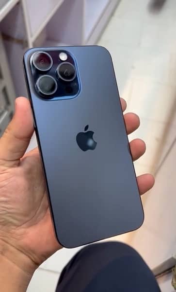 iPhone 15 pro max Jv blue titanium 1