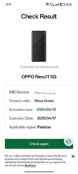 OPPO RENO 11 5G 9