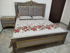 king size bed\double bed\wooden bed\Poshish bed\luxury bed/bed set