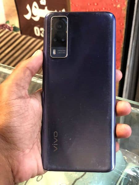 vivo y53s good condition all ok ha ram 8+4 stroage 128 3