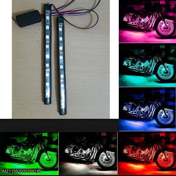 Bike LED light| App Controller LED light for bike 6