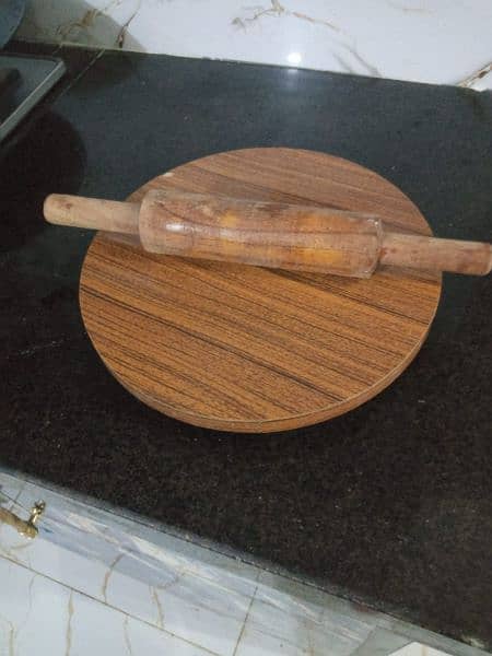 wooden chakkla with belan 2