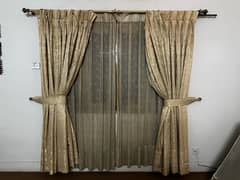 Double Curtains Slightly used 0