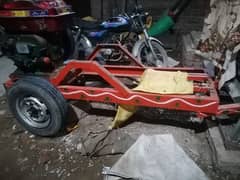 desile engine 25HP with traly tyre Rim