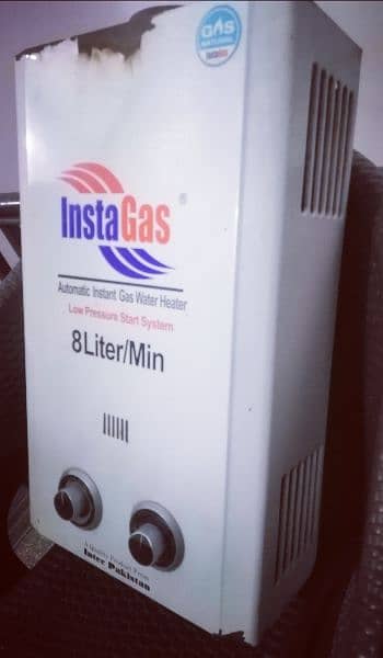 InstaGas 8 Ltr Instant Gas Water Heater 0