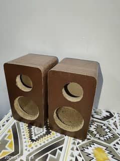 4 inch speaker box with tweeter