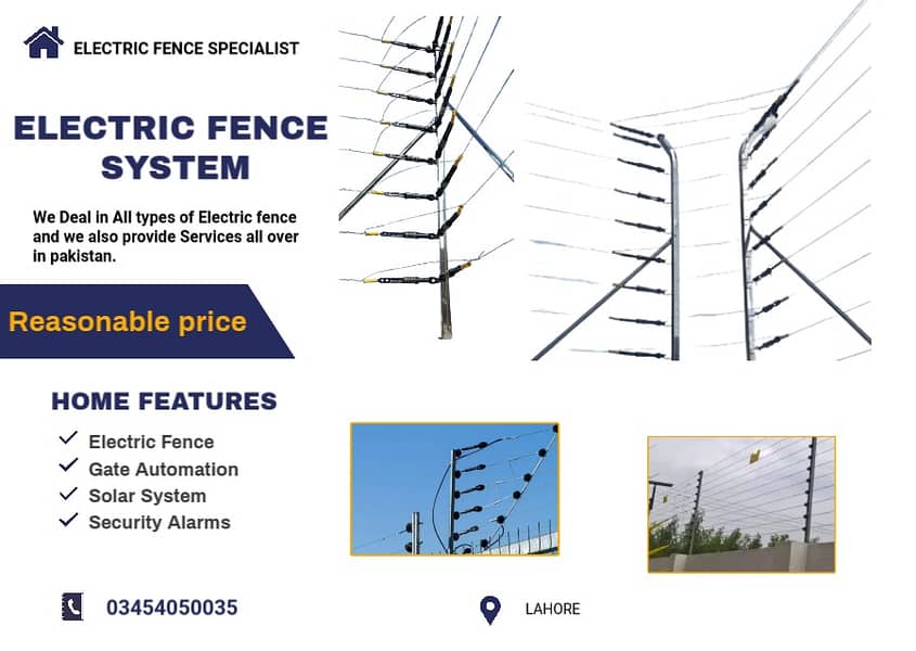 Electric Fence / Electric Fence Material / solar system 15