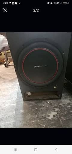 12 inch woofer all OK good sond