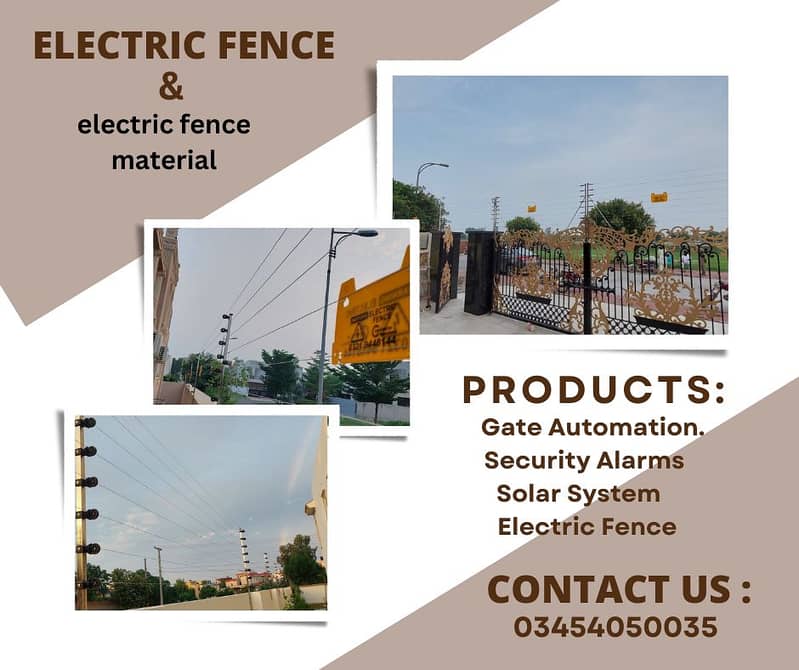 Electric Fence / Electric Fence Material / solar system 13