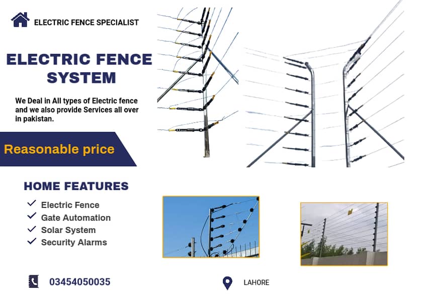 Electric Fence / Electric Fence Material / solar system 1