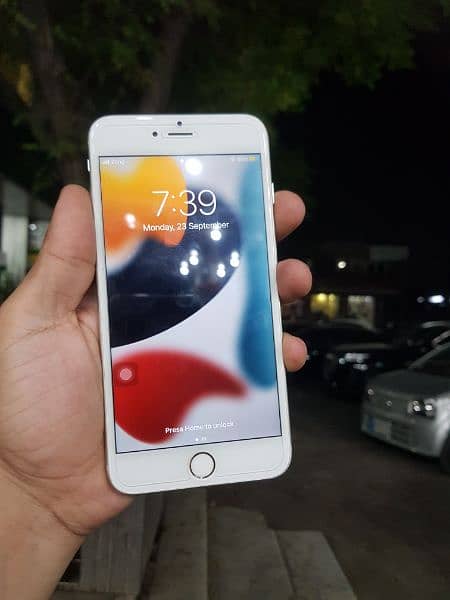 iPhone 6s plus full box 64 GB pta approved  new condition original 5