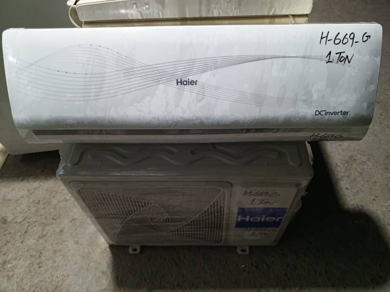 HAier 1 ton dc inverter H669uc (0306=4462/443) top set 1