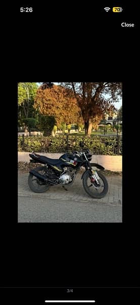 Yamaha ybr 125G 1