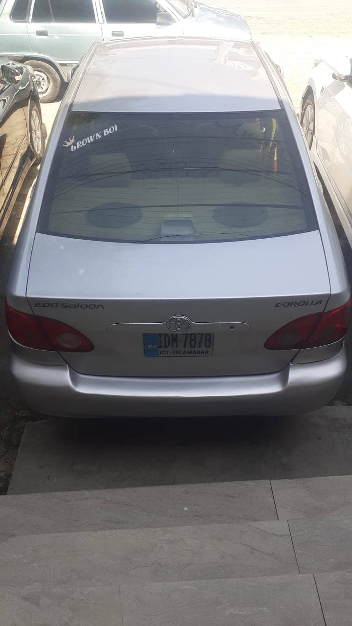 Toyota Corolla 2.0 D 2003 Saloon 6