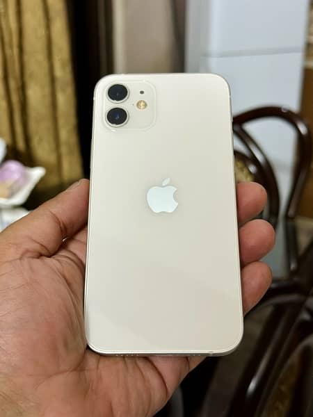 iPhone 12 White Non-PTA 128GB with Box Supported iOS 18 1