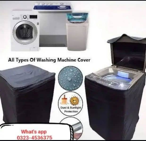 Washing Machine Cover l All Models & Colors l 0323-4536375 1