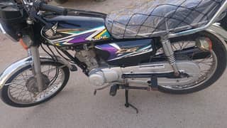 Home used Honda CG-125 Euro II Karachi no 2020 last issued