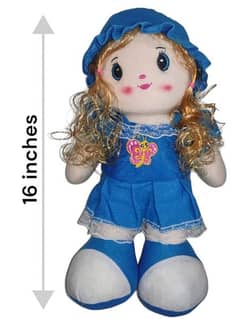 Stuffed Washable Embroidered Doll 0