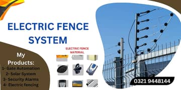 Electric Fence / Electric Fence Material / solar system