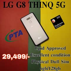 LG G8 ThinQ
6GB RAM 128GB ROM