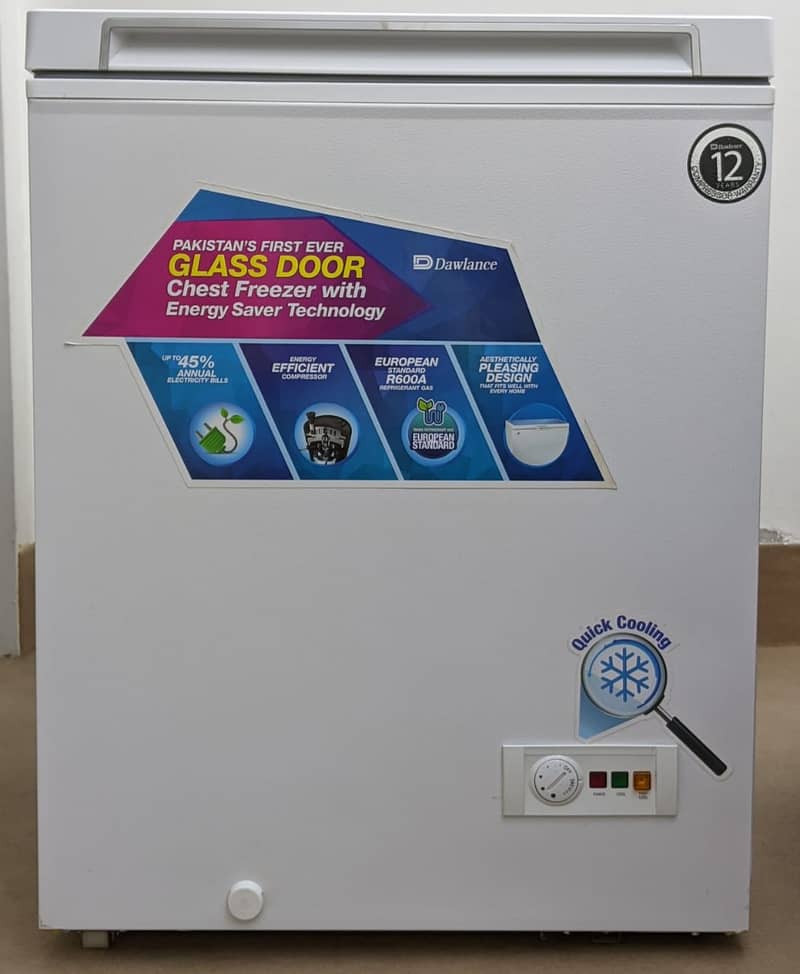 Dawlance Glass Door limited edition DeepFreezer Single Door 1