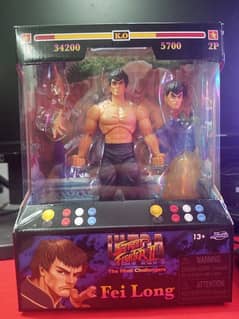 Jada Toys Street Fighter Fei Long Action Figure articulated