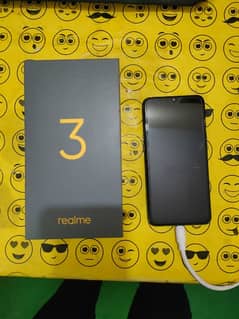 Realme 3  4gb/64 with full box charger