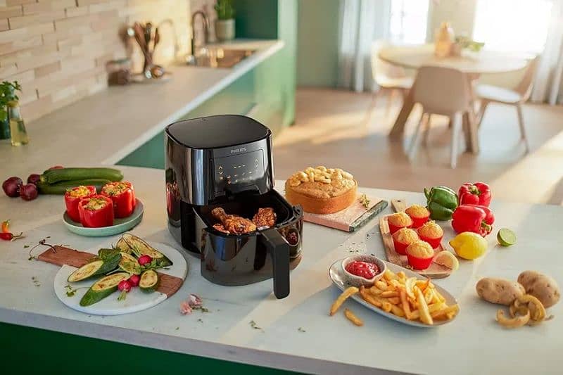 PHILIPS Imported Digital Air Fryer HD9252/90 with Touch Panel. 4