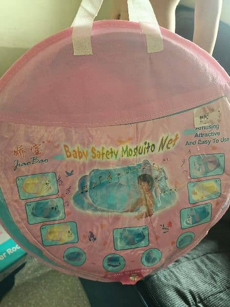 baby safety mosquito net + Chicco nail cutter kit 0