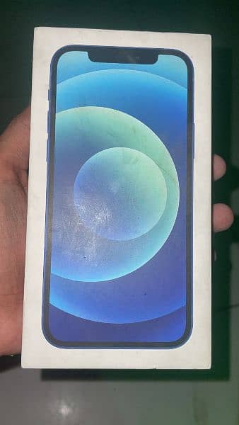 Apple I phone 12 non pta blue color with box 4