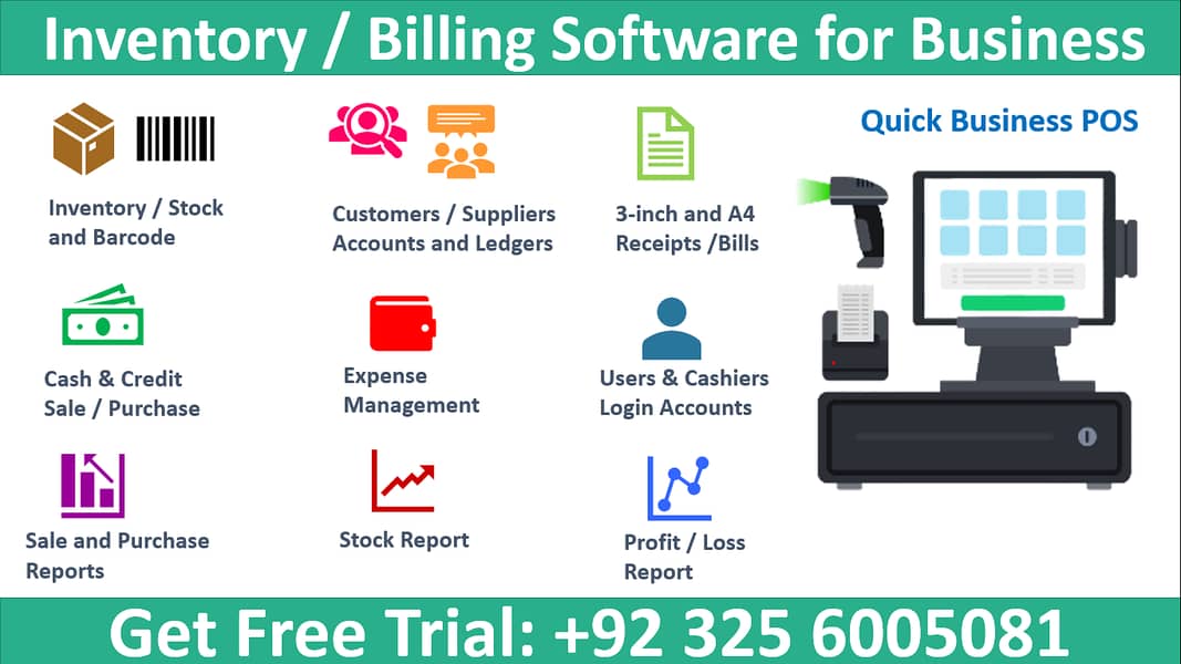 POS Inventory Billing Software for Retail and WholeSale Business 1