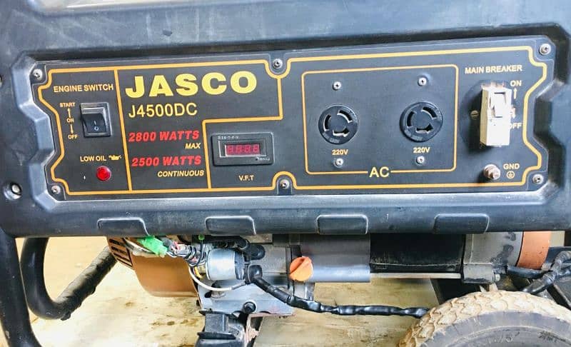 Jasco Generator 3kw with New Engine and self operating and battery 3