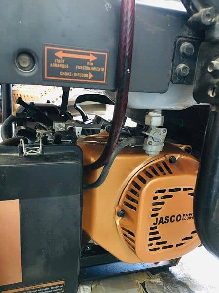 Jasco Generator 3kw with New Engine and self operating and battery 5