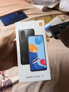 Redmi note 11 6/128 with box 10/9 condition