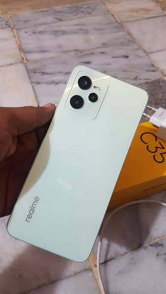 Realme c35 4gb ram 128 gbrom 7