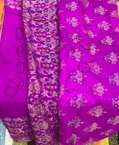 Brand new unstitched sarees 0