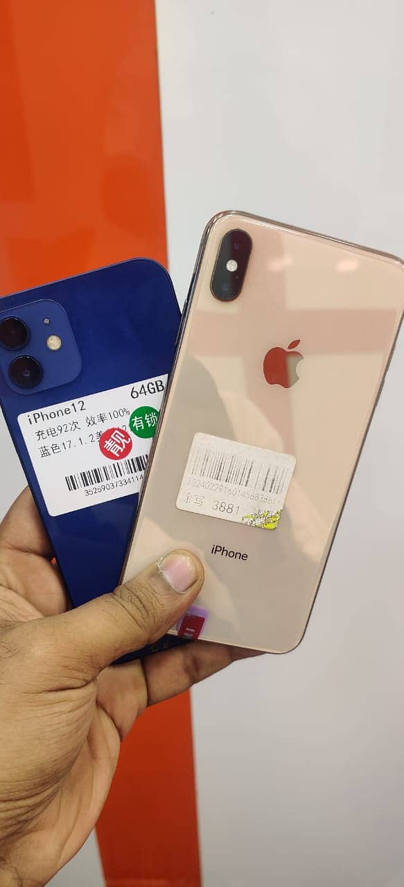 iphone 12 jv iphone xs max 64gb  fresh stock 5