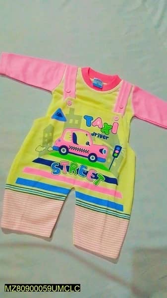 2 Pcs Kid's Stitched Fleece Printed Shirt And Trouser Set 15