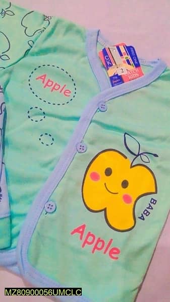 2 Pcs Kid's Stitched Fleece Printed Shirt And Trouser Set 18