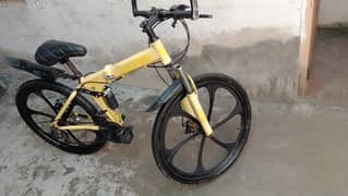 Folding bicycle