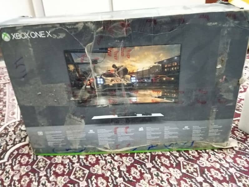 Xbox one X 1 TB with 1 controller 10