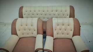 Sofa Set with Cover.