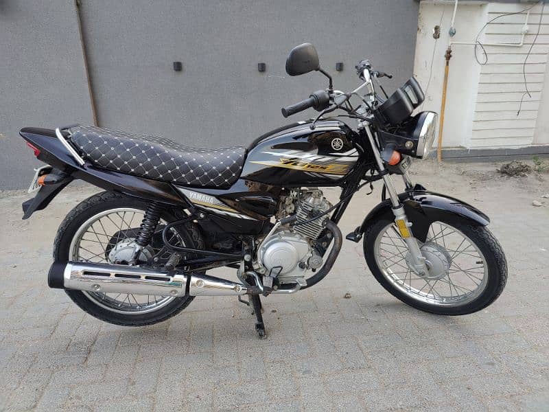 yamaha yb125z 2