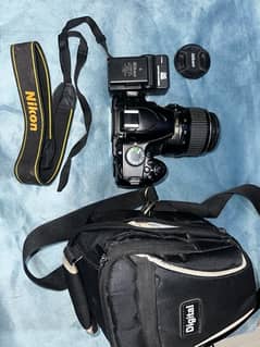 NIKON D3200 WITH FULL ASSECORIES (price negotiatiable)